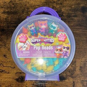 Pop Beads Disney Jr Super Kitties kids jewelry bracelets craft Gift Set ~ New